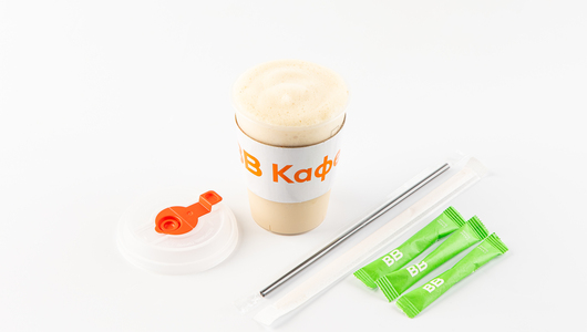 Кофе раф сырный 300 мл, кафе