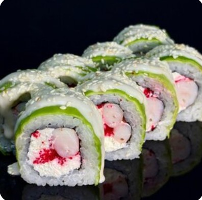 Аво с креветкой