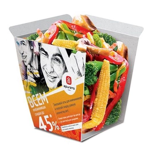 Вок с овощами