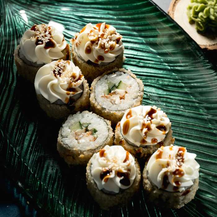 Темпура с угрем