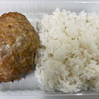 Котлета куриная с рисом на пару