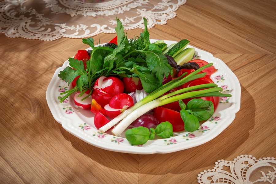 Овощи с грядки