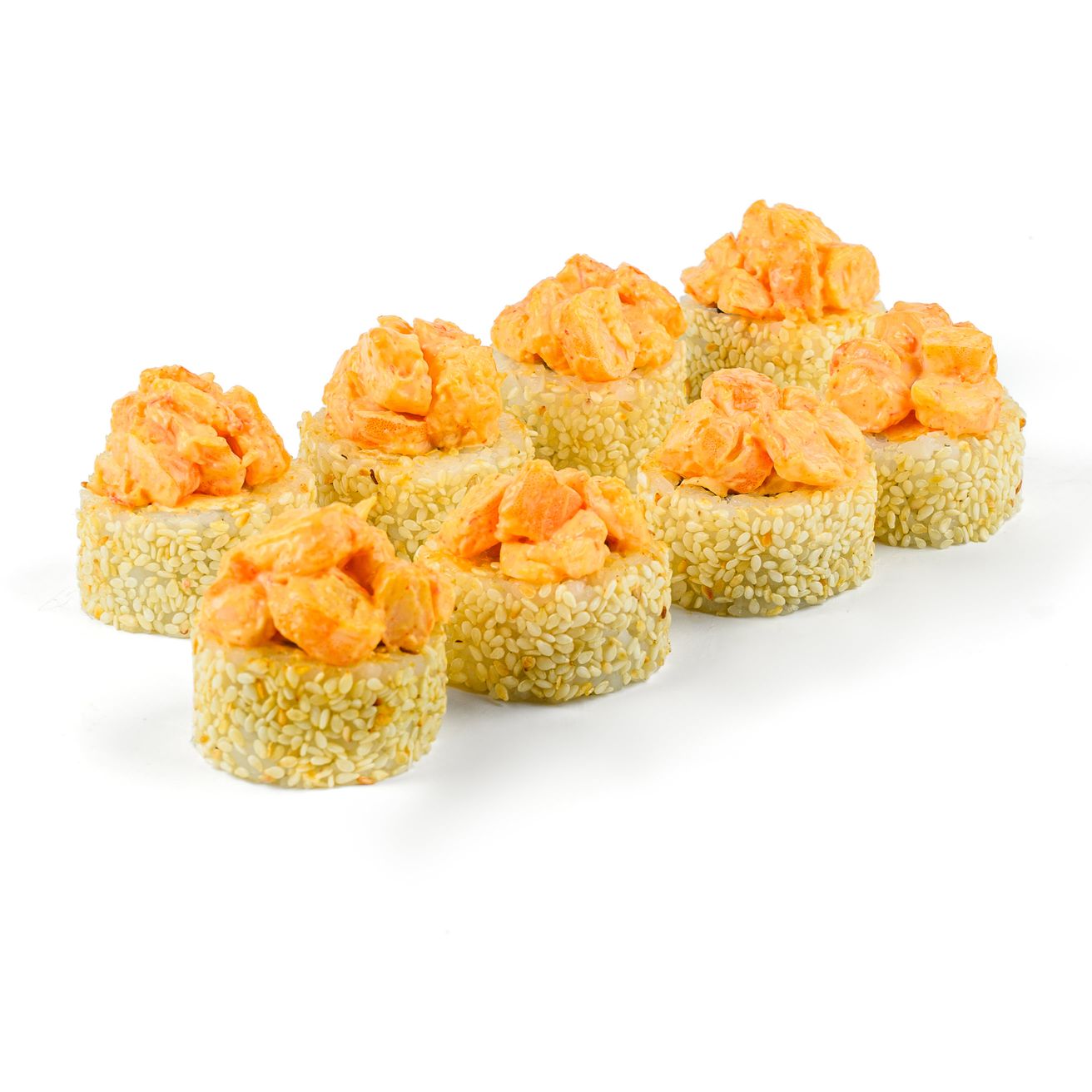 Вулкан с креветкой 8 шт