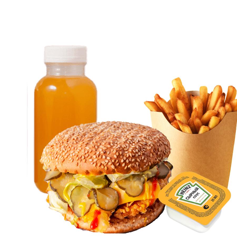 Чизбургер комбо