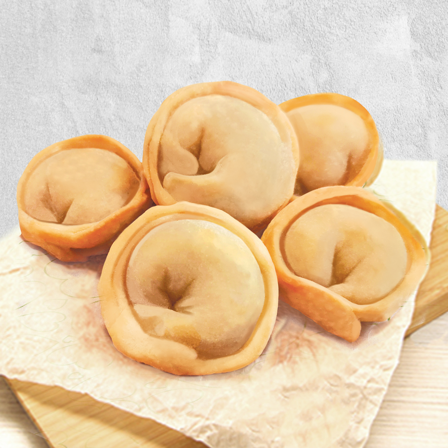 Пельмени 9шт смайл