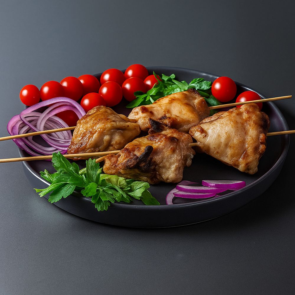 Шашлык из куриного бедра