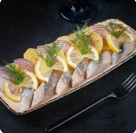 Селедочка с картофелем