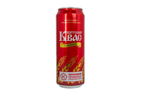 Квас хлебный Вятский 0,45 л