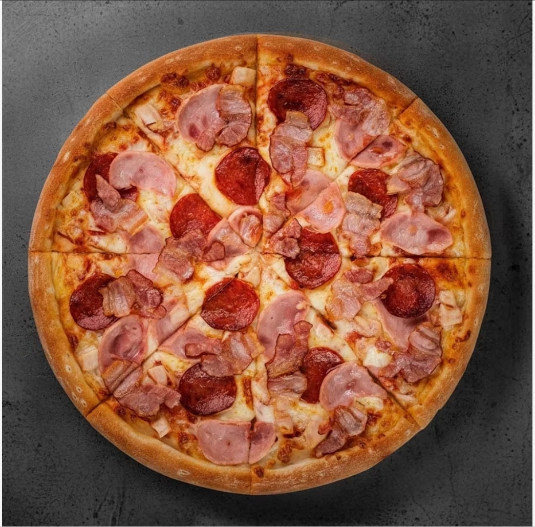 Пицца Мясной Джо 30см ЛОСОСНЕМ