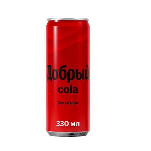 Добрый Cola Без сахара 300 мл.