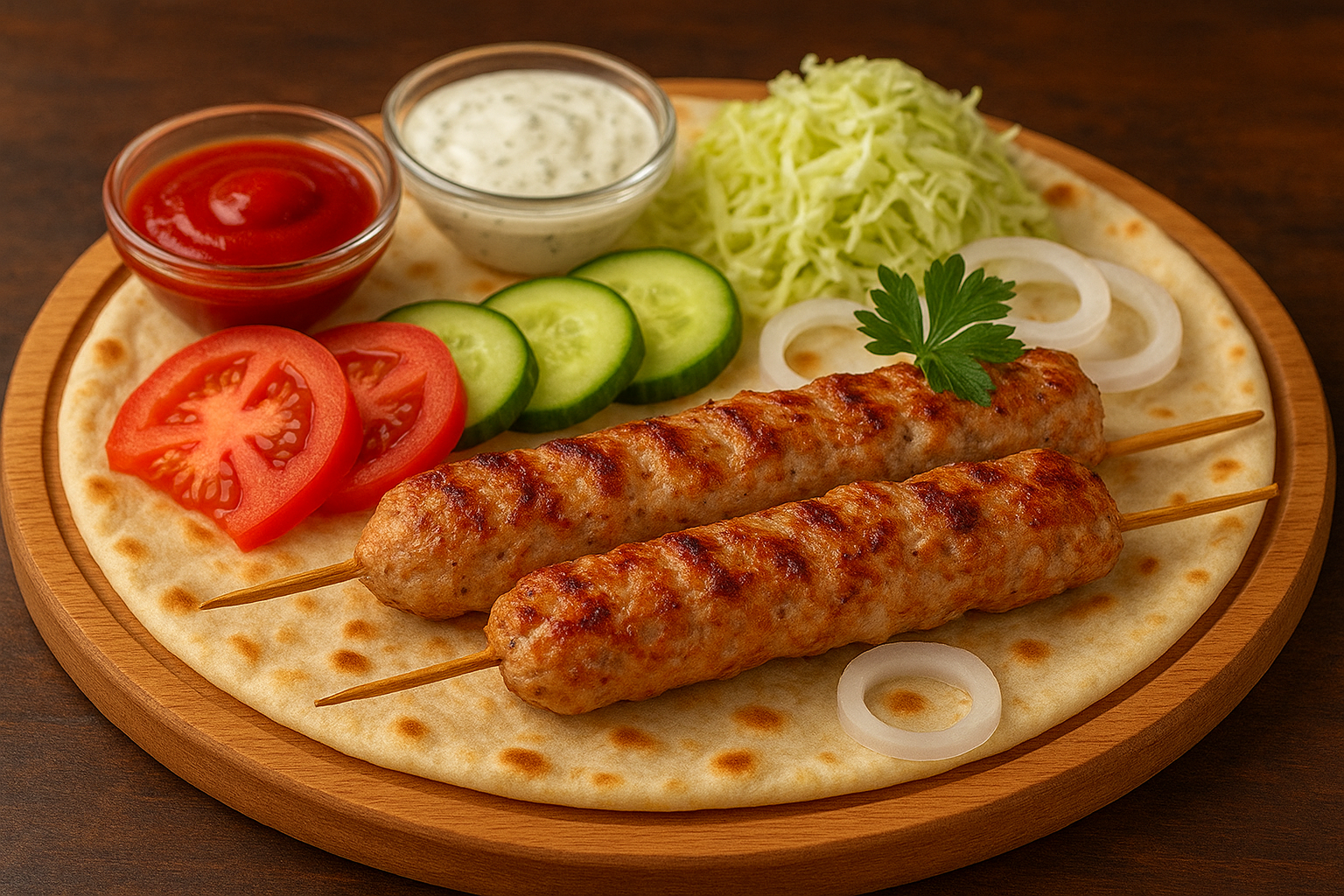 Люля-кебаб из свинины