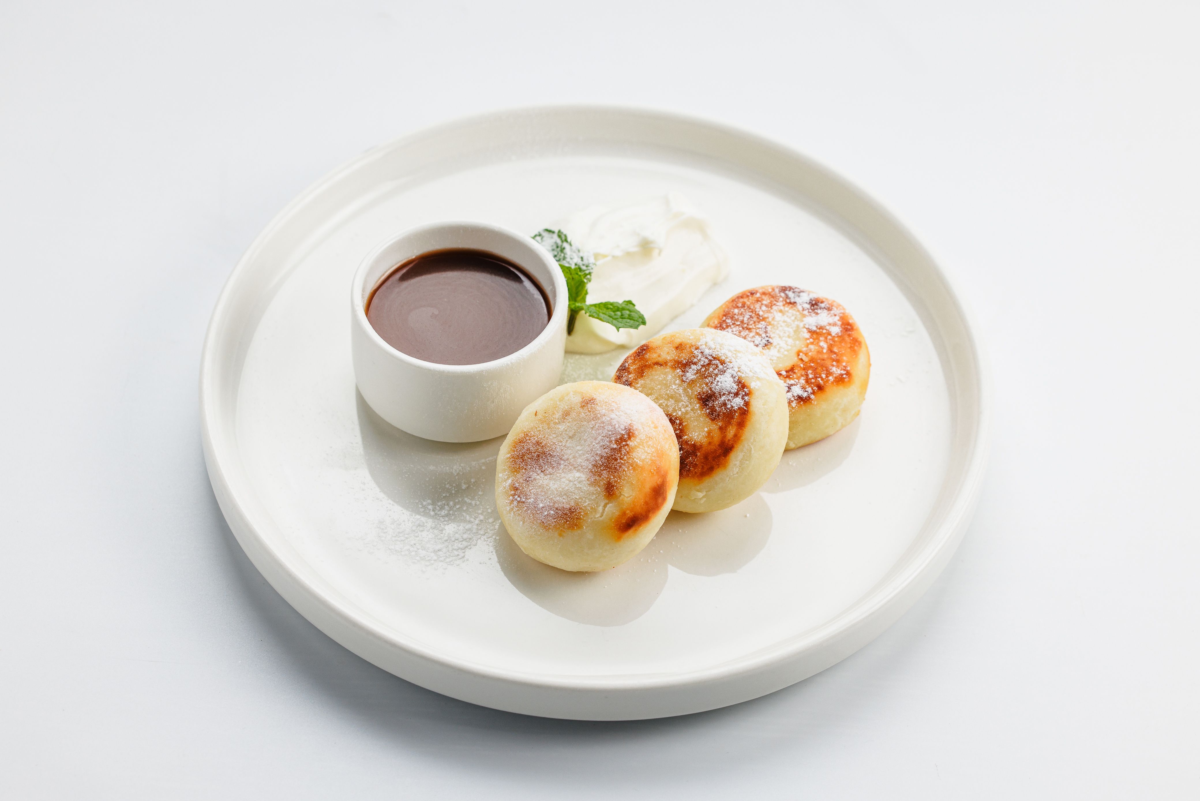 Сырники с солёной карамелью