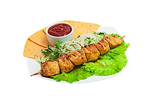 ШАШЛЫК ИЗ КУРИЦЫ
