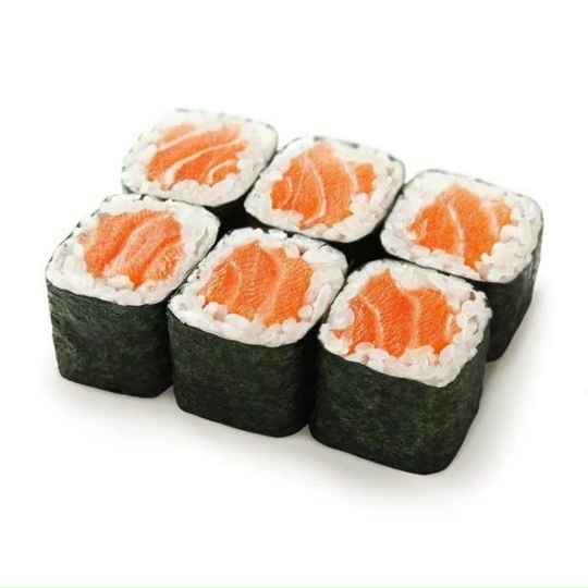 Мини рол с лососем