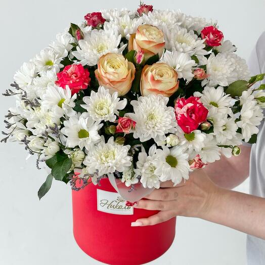 WOW-Композиция: «Ягодный щербет» из роз