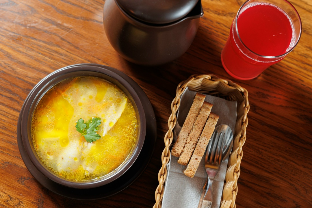 Суп "Курочка Ряба"