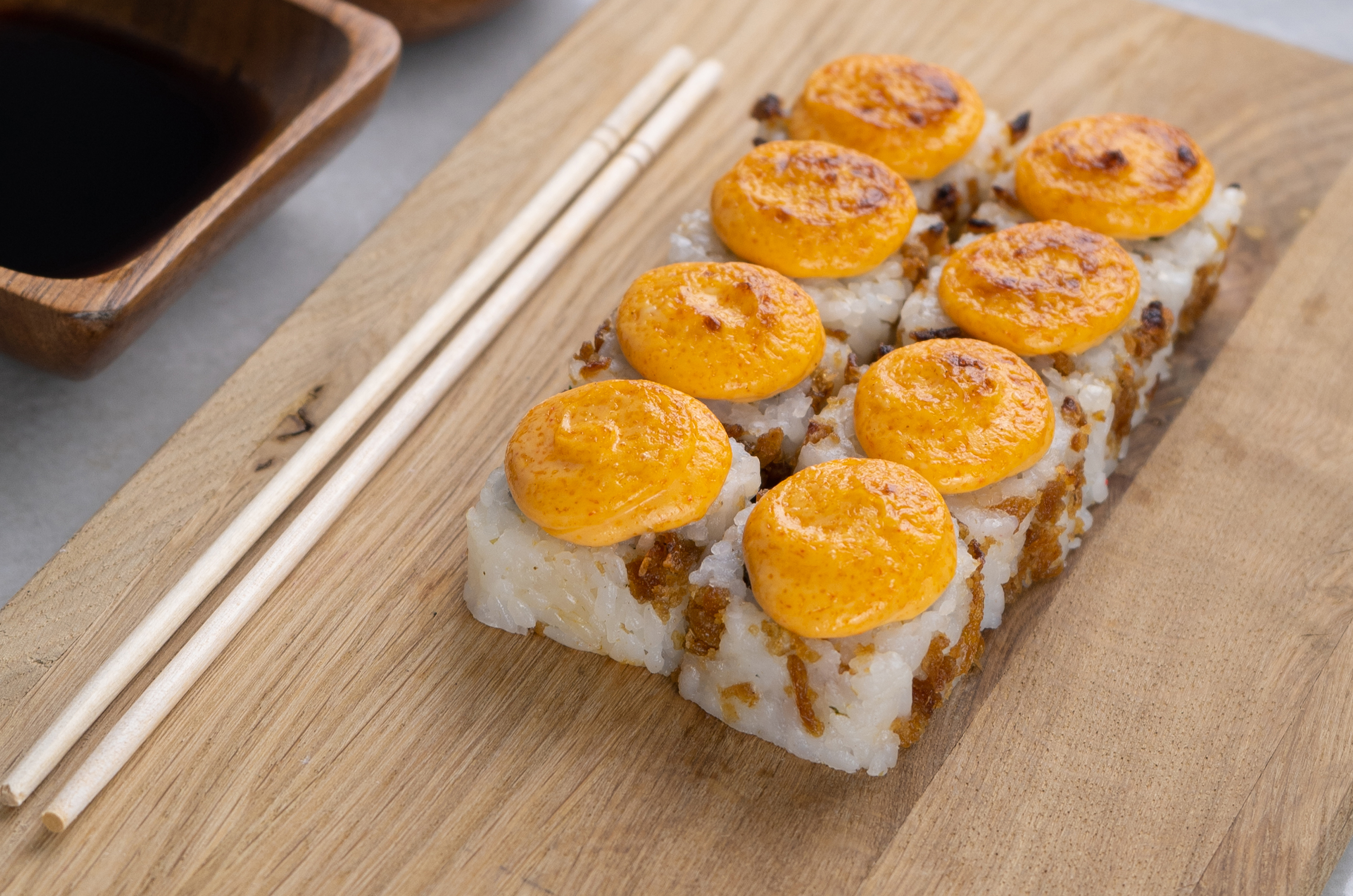 Запеченный с кальмаром