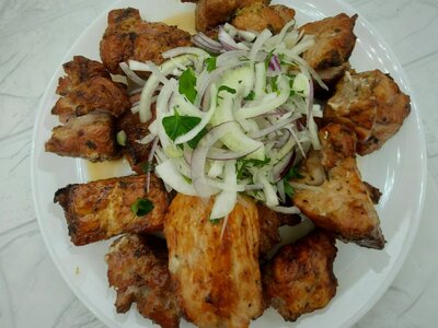 Шашлык из свинины (шейка)