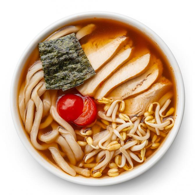 Рамен с курицей