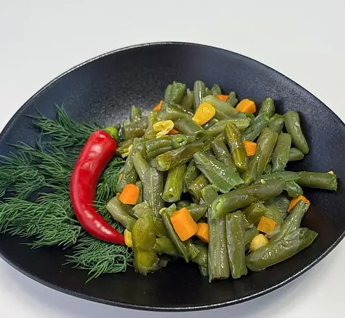 Фасоль струч. с овощами