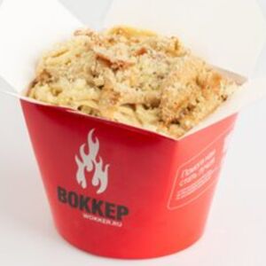 Вок Креветки сливочные