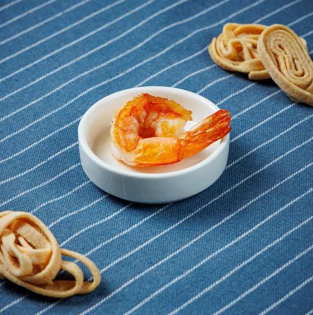 Тигровая креветка гриль