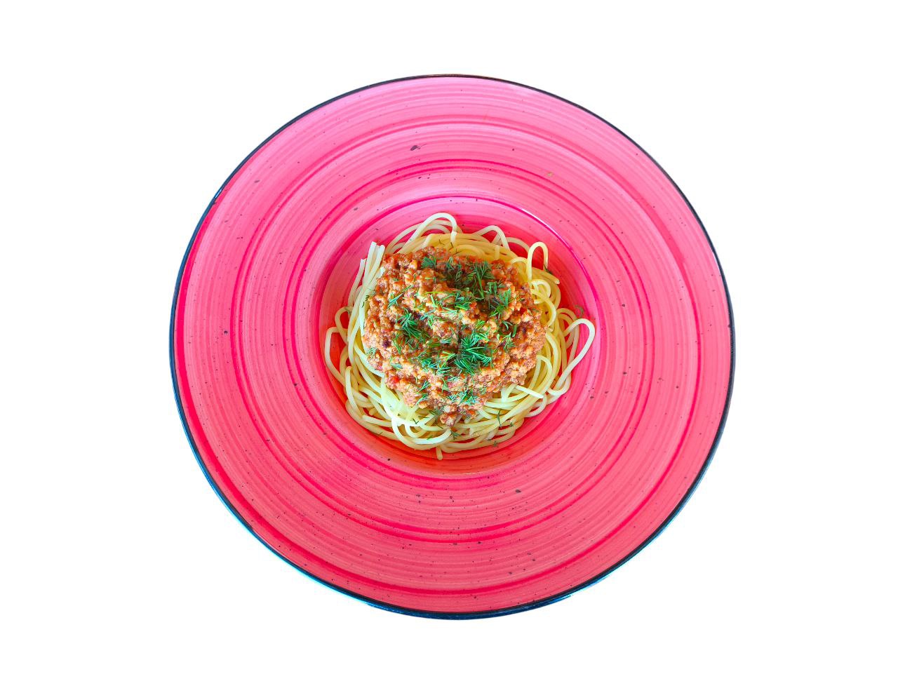 Паста болоньезе с постным мясом