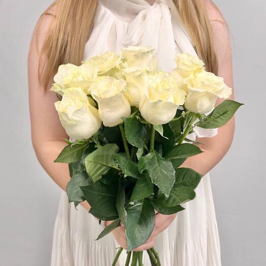 Букет из 9 премиальных эквадорских роз