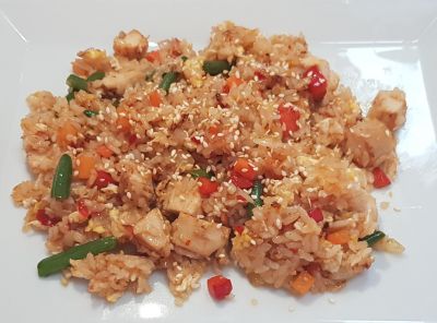 Рис с курицей