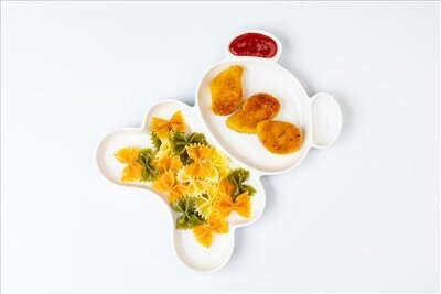 Макароны с наггетстами (без соуса)