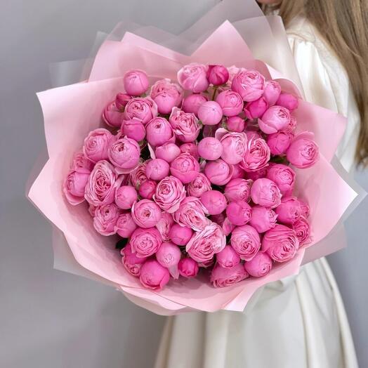 Премиум пионовидная роза