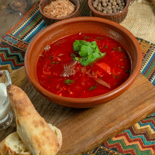 Борщ по бабушкиному рецепту