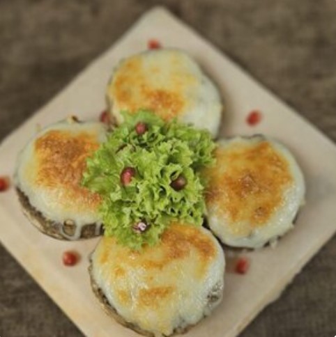 Грибы, фаршированные жюльеном