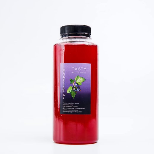 Морс черная смородина