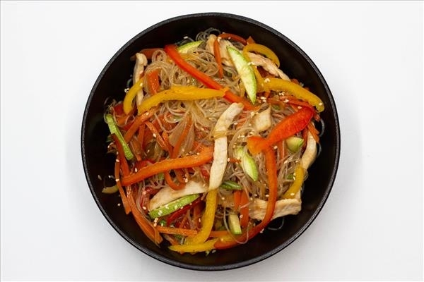Фунчоза с курицей