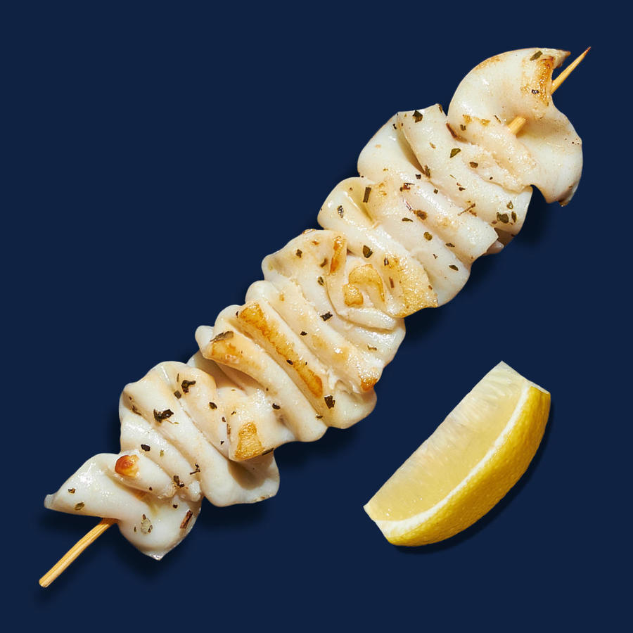 Шашлычок из кальмара