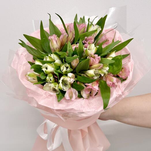 Букет «Мой цветочек» из альстромерий