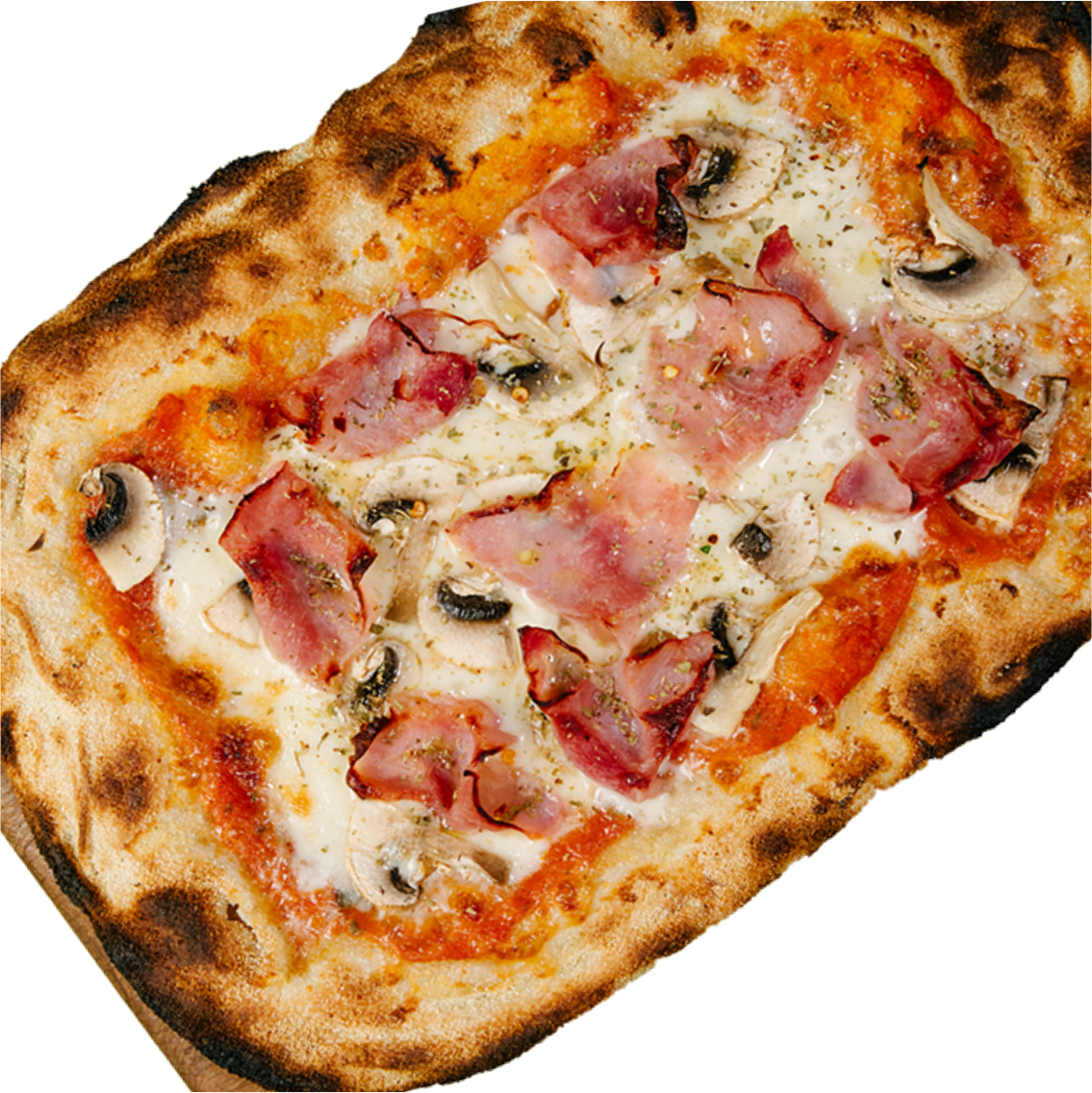 Ветчина и грибы