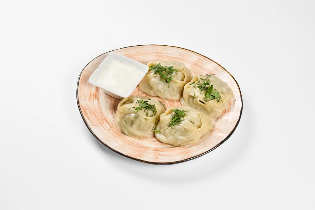 Манты с телятиной