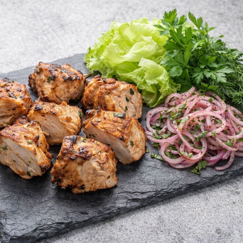 Шашлык из грудки куриной, 300 г