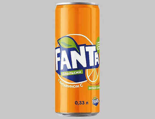 Газированный напиток Fanta, 0,33 л