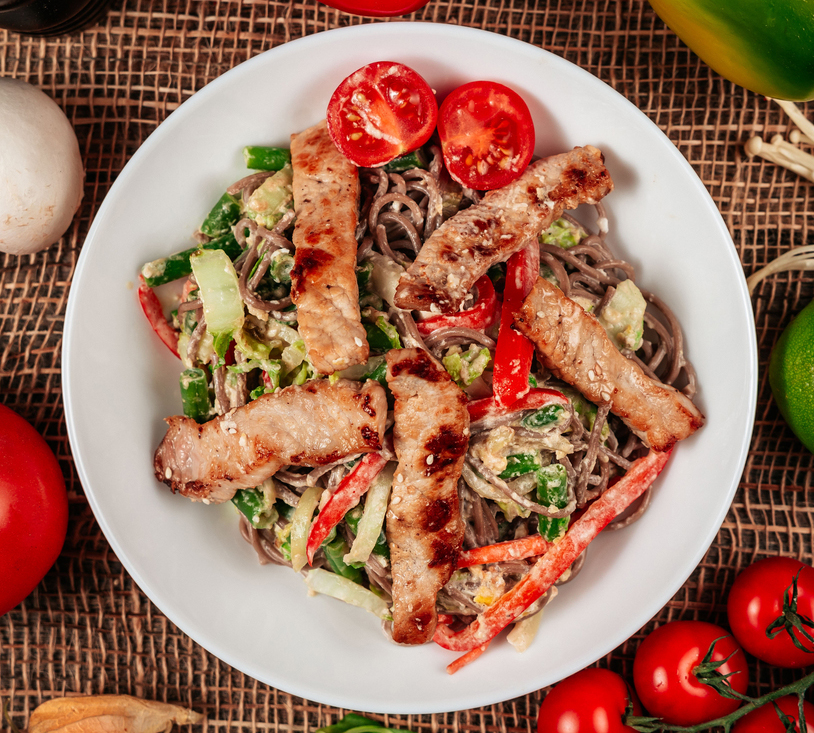 Соба с курицей