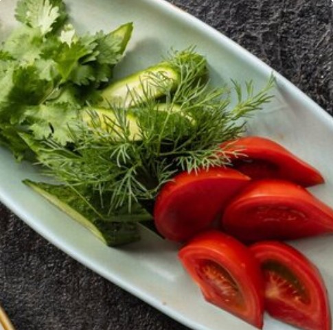 Свежие овощи