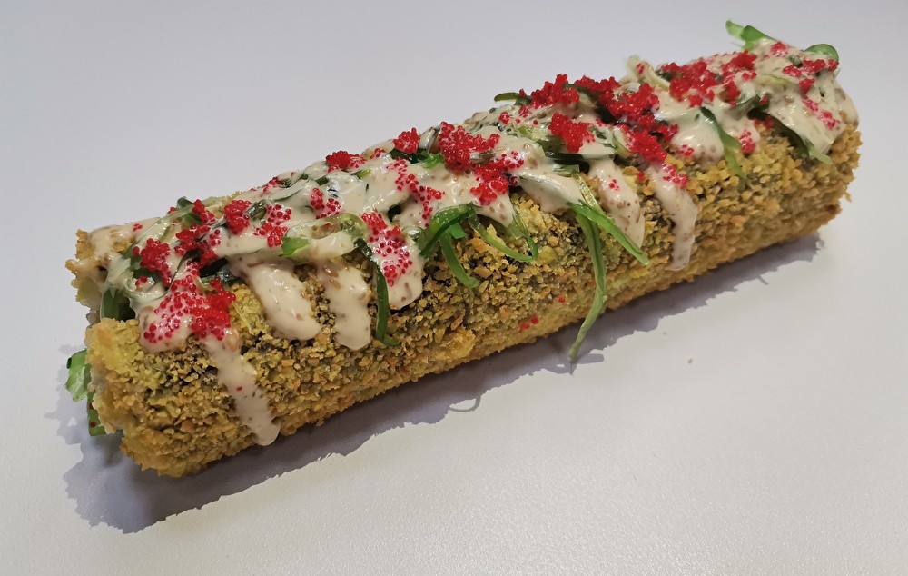 Ролл дог с креветками