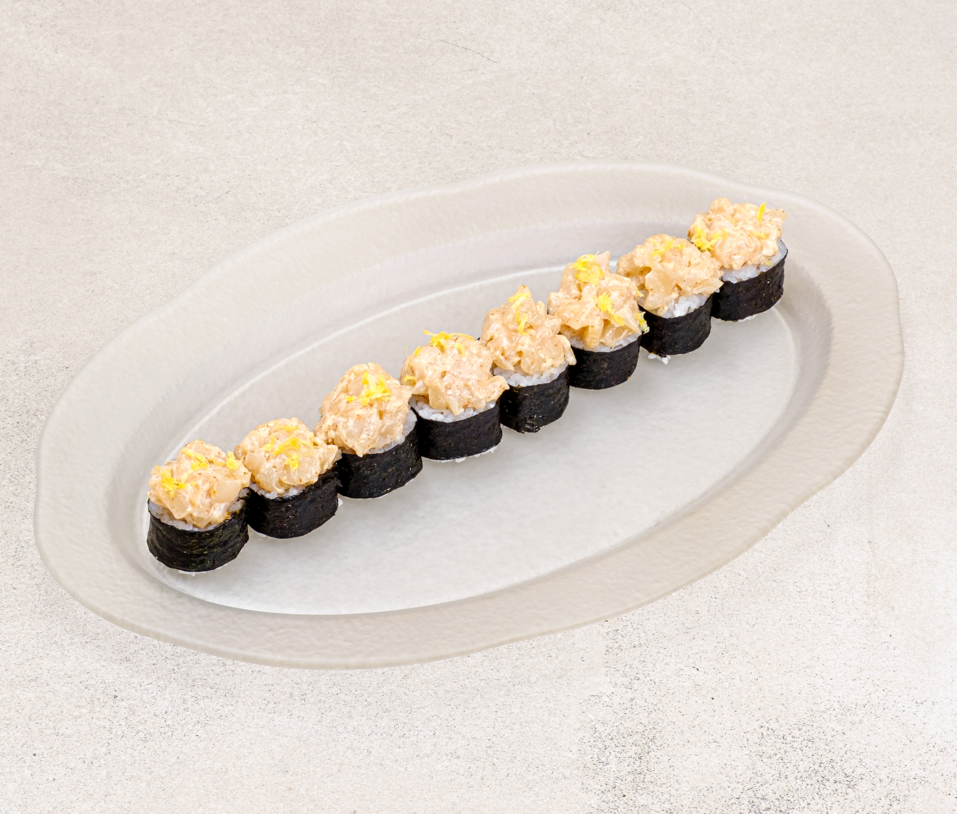 Ролл курильский гребешок с яблоком