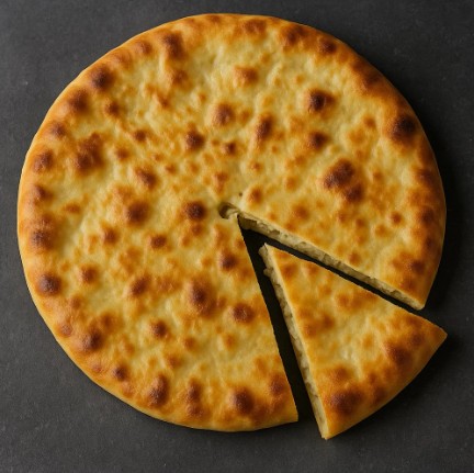 Пирог с осетинским сыром и зеленым луком 33 см