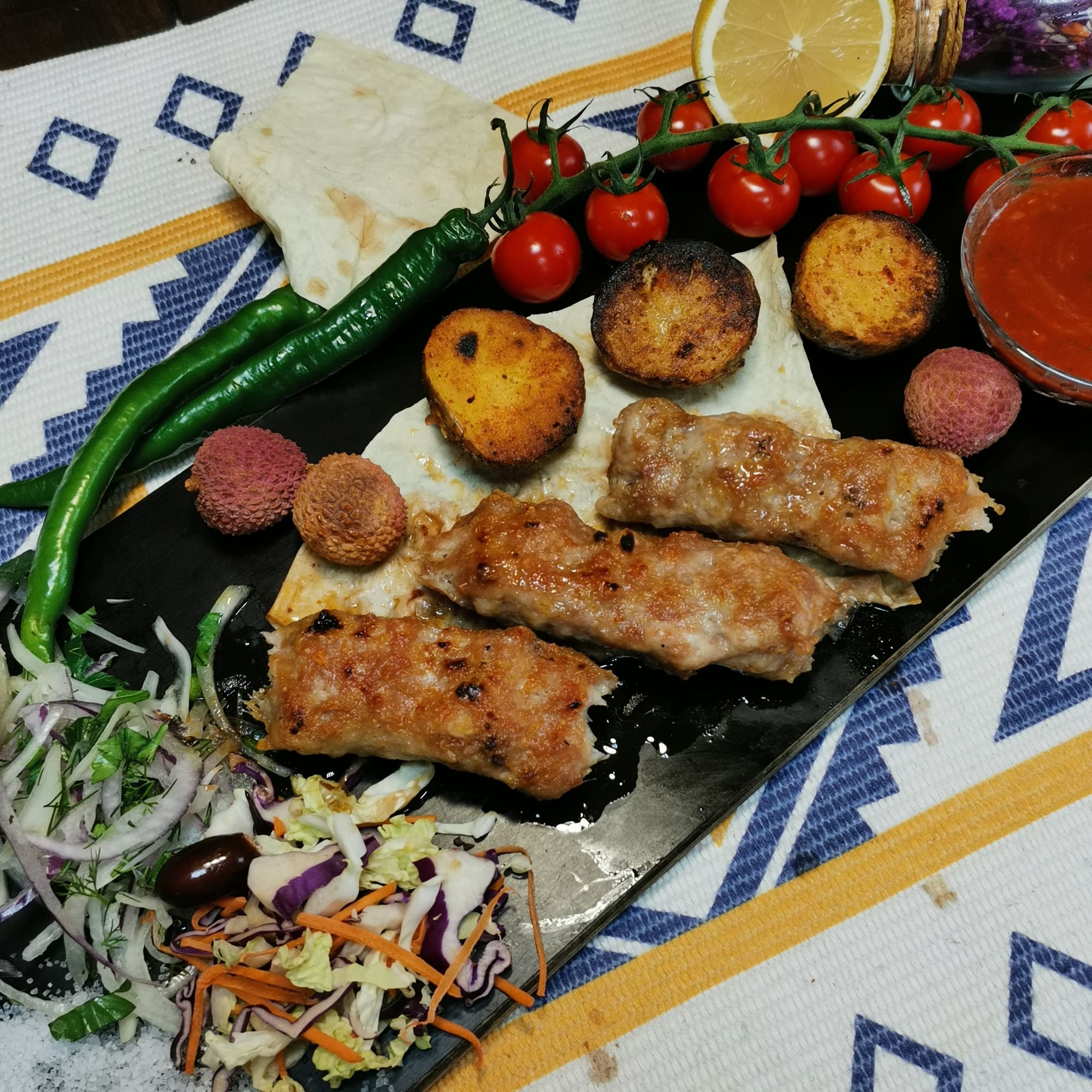Люля-кебаб из курицы