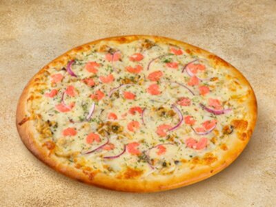 Пицца Морская большая