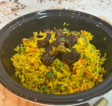 Плов с говядиной
