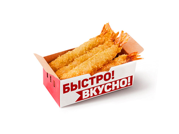 Креветки темпура 3 шт